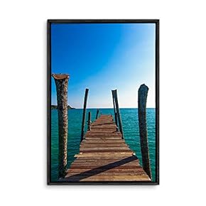 Framed for Living Room Bedroom Gorgeous Sunset Beach...