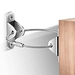 6 Pack-Furniture Wall Anchor, Metal Furniture Anti-Tip Device, Used to Protect The Safety of Children and Pets…