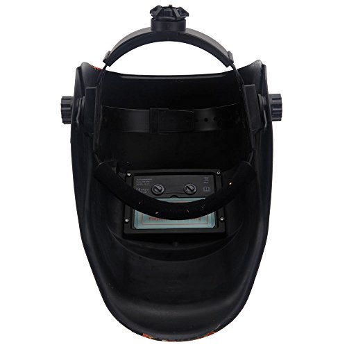 Z ZTDM Welding Helmet Safety Insight Variable Solar Auto Darkening Welding Helmet, Adjustable Shade Range DIN 9-13/Rest DIN 4,Welder Protective Gear ARC MIG TIG,Flame Soccer.