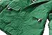 Hiheart Boys Girls Waterproof Hooded Jackets Cotton Lined Rain Jackets Green 7/8
