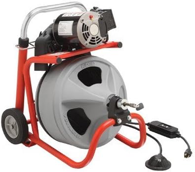 Model K-400 Drain Cleaners - k-400 drain cleaning machine w/ 3/8" x 75' cable