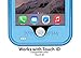 Armour Shell Waterproof Scratch Resistant Protective Case for iPhone 6 Plus - Light Blue