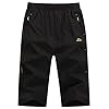 Mens-Outdoor-Quick-Dry-Hiking-Mountaineering-34-Capri-Pants