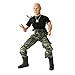 World Peacekeepers Army Men Action Figures: 30-Pt. Full-Motion 12-Inch Army Toys w/ Ninja Grip, M4 Military Carbine, Scope & Bipod (Black-Shirt Edition)