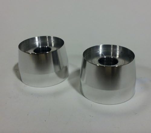 SWR-31 PhatBones, polished, for 1.5" T-Bars, 1" rise