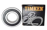 2PACK TIMKEN 6207-2RS Double Rubber Seal Bearings
