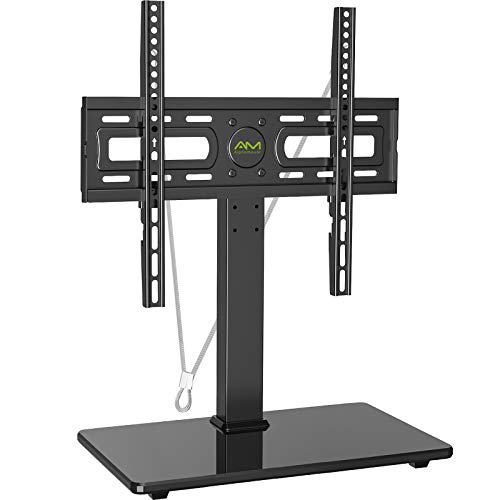 AM alphamount Universal TV Stand Table Top TV Base for 2655 Inch LED