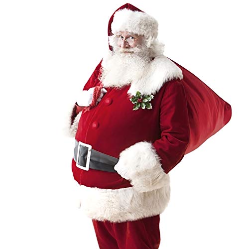 LOCOLO Santa Inflatable Big Belly Pregnant Woman Fake Belly Santa Claus Beer Belly with Mini