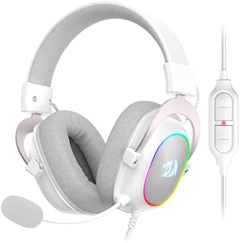 H510 Zeus-X Cascos Cable 7.1 53mm Blanco