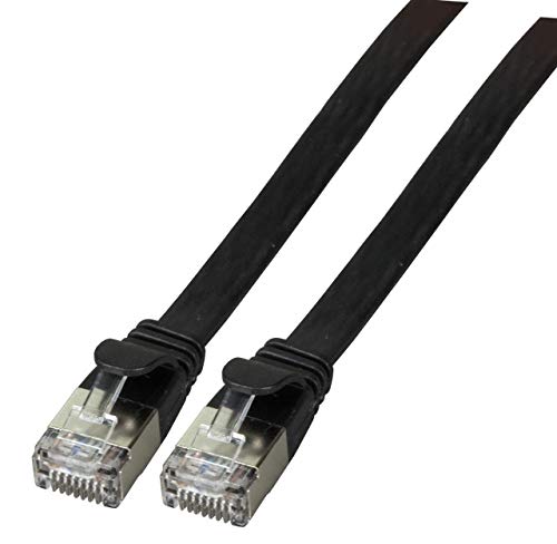 EFB-Elektronik RJ45 Patch Cable U/FTP Cat 6A PVC Black 1.5m
