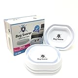 Bug Slayer Bed Bug Trap (4 pack in White) | Bed Leg Protection and Prevention | Eco Friendly and Baby Safe | Insect Control