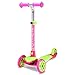 Zycom Zing 3 Wheel Adjustable Mini Kick Scooter with T-Bar