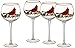 Lenox Winter Greetings Cardinal Balloons Glasses (Set of 4), Clear