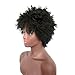 Zlolia Short Curly Bob Lace Front Wig 100% Brazilian Human Hair Pre Plucked with Baby Hair for Women