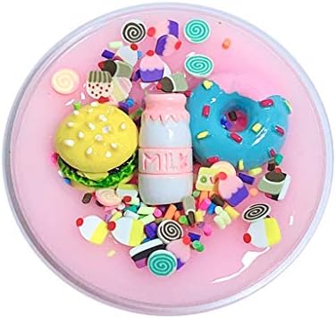 Kariwell Butter Slime, Unique DIY Burger Milk Slime Birthday Cake Slime Kids Relief Stress Toys None Sticky & Super Soft
