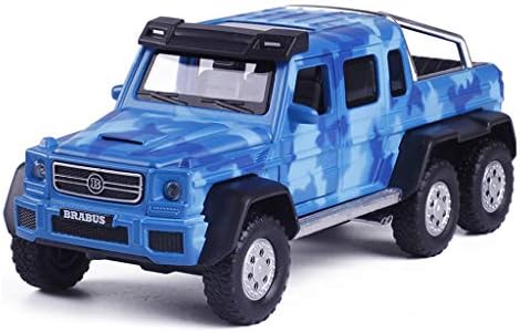Xuping shop 1:32 Scale Mercedes-Benz G63 Car Model Simulation Alloy Die-casting Collectibles Toy Ornaments, 17x6x6.5cm (Color : Blue)