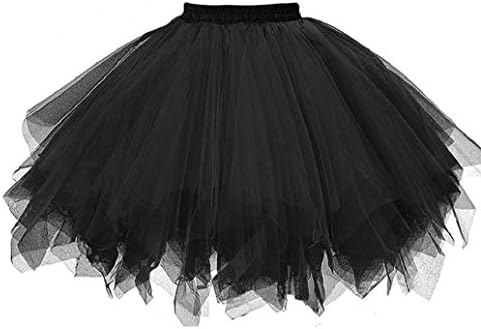 JHKUNO Women Dresses, Tutus for Women Light Up Neon LED Rainbow Tutu Skirt