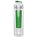 STRONG Tritan Sport Fruit Infuser Water Bottle(3 Color Option) 27oz - BPA Free (Green)