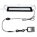 NICREW LED Aquarium Light for 12-18 inches Planted Fish Tank, White and Tri-Colored RGB LEDs, 13W