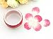 2 Rolls Washi Tape, Sakura Petal Stickers Masking Tape for Scrapbook, Bullet Journal, Planner, Arts and Crafts DIY, 100 Pieces Each