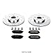 Power Stop K2299 Front Z23 Evolution Brake Kit with Drilled/Slotted Rotors and Ceramic Brake Pads
