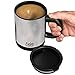 Evelots Self Stirring Battery Operated 12 Oz Mug, Coffee, Tea, Beverage