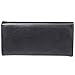 FUNOC Leather Women Wallet Purse Credit Card Clutch holder Case,Black,One Size