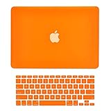 TOP CASE - 2 in 1 Bundle Deal Rubberized Hard Case Cover and Keyboard Cover Compatible with Apple MacBook Air 13