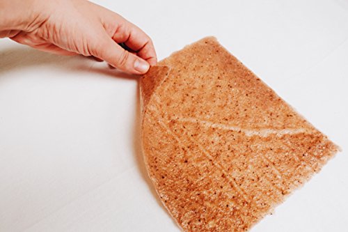 Organic Coconut Wraps, Coco Nori Strawberry (Raw, Vegan, Paleo, Gluten Free wraps) Made from young Thai Coconuts