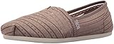 BOBS from Skechers Women's Plush-Urban Rose Flat, Urban Rose Taupe, 10 M US