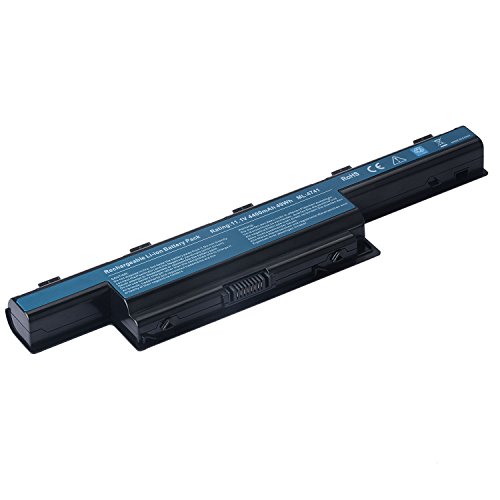 BND Laptop Battery for Acer/Gateway NV55C NV59C NV50A NV53 NV53A NE56R41U NE56R31U NV55C03U NV53A24U NV56R - 12 Months Warranty [6-Cell 4400mAh/49Wh] - Thumbnail 2