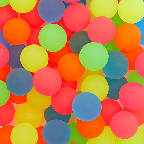 Juvale Bulk Bouncy Ball Party Favors for Kids Goodie Bags (Neon Colors
