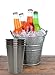 Ziggy V Stainless Steel Cups, 16oz Tumbler Pint Glasses,18/8 Metal Cups BPA Free Cups Set of Four (4)