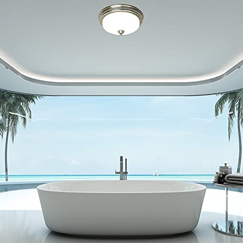 Ultra Quiet Bathroom Exhaust Fan with LED Light and Nightlight 110CFM 1