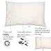 Organic Cotton Toddler Pillowcase 13x18, Nickel-Free Snap Enclosure, Ivory Beige