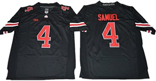 2016 Curtis Samuel 4 College Football Black Jersey L