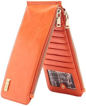 C CROSS LANDY CrossLandy RFID Multi Card Wallet Thin Women Credit Card Holder Large Capacity
