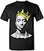 Hip Hop Legend Graphic T-shirts King Crown Gold Tupac (X-large)