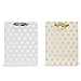 Haute Soiree - 12 pack - Medium Sized Gift Bags Set with Ribbon Handles - 6 Gold and 6 Silver Polka Dot Bags Perfect for Weddings, Birthday and Holiday Presents