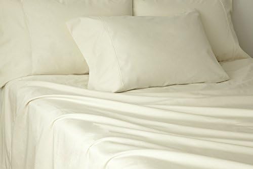 100% Egyptian Cotton 3PC Duvet Set For Stylish, Comfortable Queen Bed Highest Quality 800 Thread Count With ivory Color