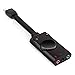 External Sound Card Adapter USB 2.0 Audio Sound Card Converter with 3.5mm Plug for Headset PC Laptop Desktop PS4, Compatible with Windows Mac OS Linux