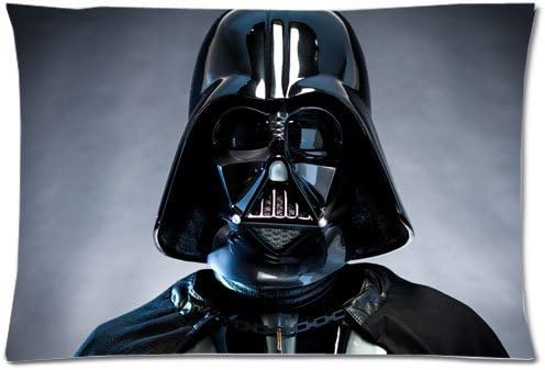 POOKOO! 2016 Classical Movire Star Wars Darth Vader Background printed Personality Customization Zippered PillowCase&Pillow Case Cover Standard 20x30 (Twin sides)
