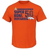 Majestic NFL Denver Broncos Super Bowl 50 'Winners Take VIII' Short Sleeve Tee