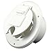 JR Products S-23-10-A White 30 Amp Round Electric Cable Hatch