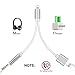 SIVMIG Adapter, Headphone Jack Adapter, Earphone to 3.5mm Jack Aux Audio Stereo Adaptor Connector Cable Accessories, Female Converter