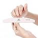 MAKARTT Zebra Nail File Washable Double Sided Emery Board 10 Pieces 100 180 Grit