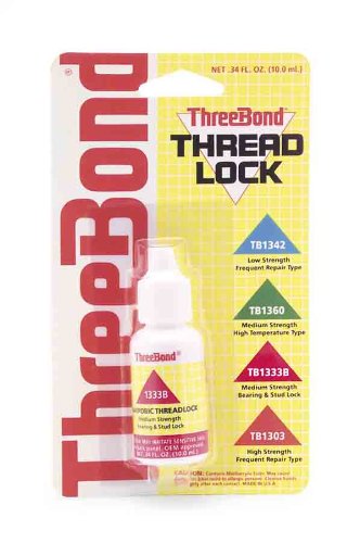 Threebond 1333b50c medium strength bearing & stud thread lock 50ml (1333B50C)