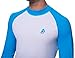 Men's Long & Short Sleeve Rashguard Performance UV Sun Protection UPF 50+ Swim Surf Tee