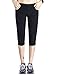 Hopgo Women's Quick Dry Outdoor Capri Pants Lightweight Cargo Pants Crop Hiking Pants