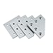 Boeray 10pcs Aluminum Alloy T Slot L Shape Joining Plate and 50pcs M5x8 Hex Screw and 50pcs T Nut for 2020 Series Aluminum Profile